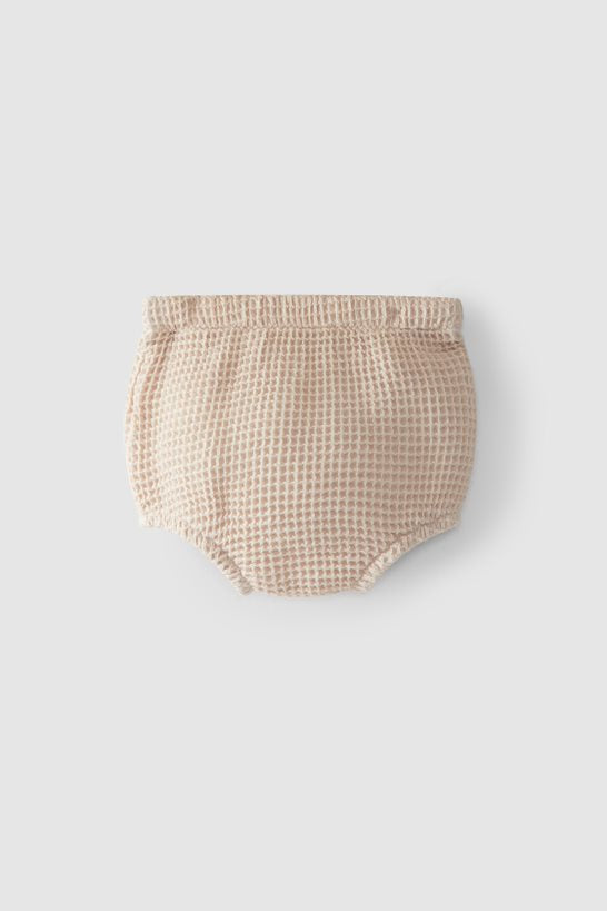 Snug Cream Waffle Bloomer