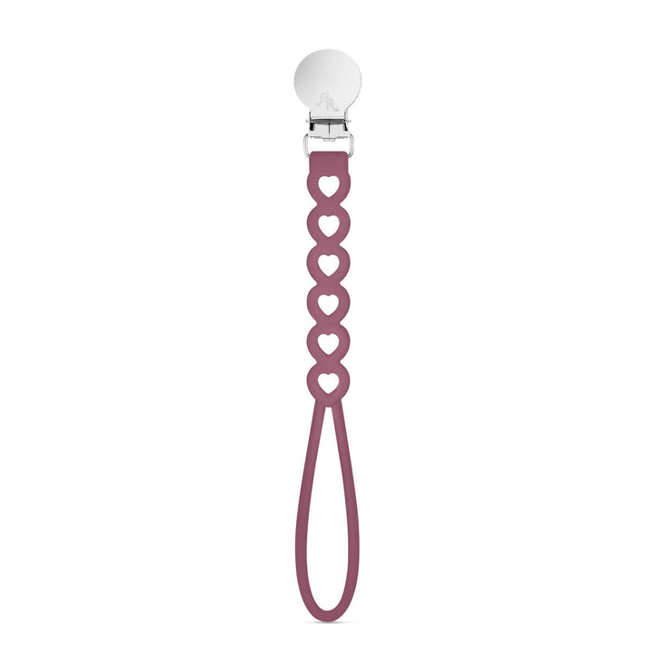 Ryan & Rose - Hart Cutie Clip (Pacifier Clip): Mauve