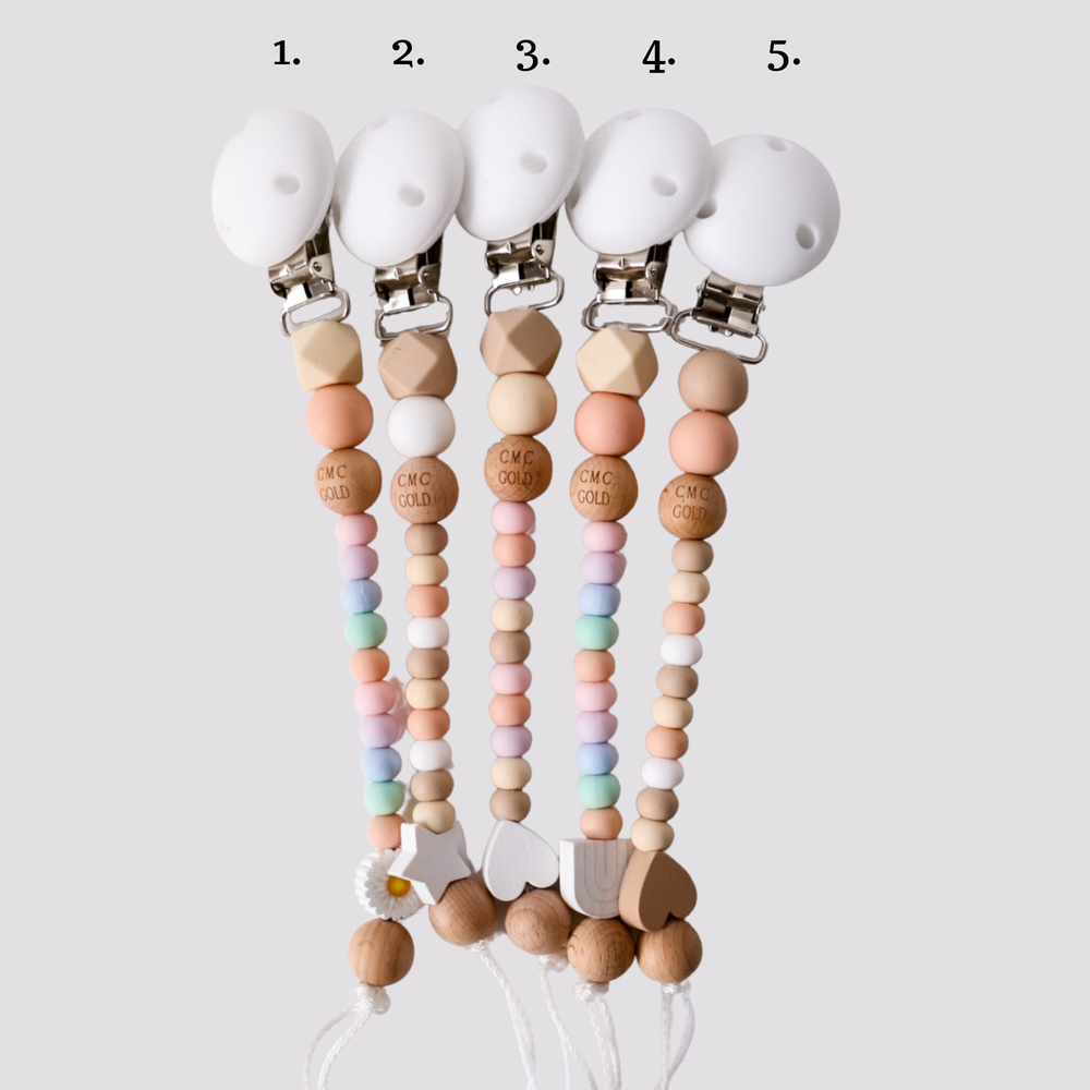 CMC Gold - Candy Shop Dummy Clips Pre Designed Styles: White Clip - Design 3