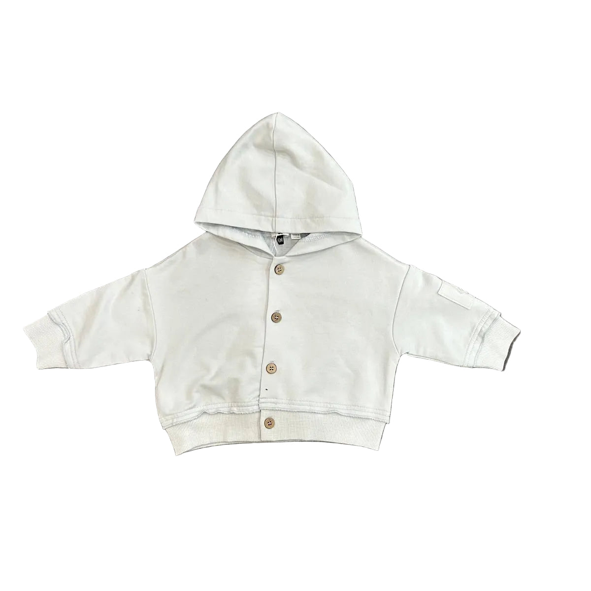 Little Fragile - French Terry Baby Hood Jacket