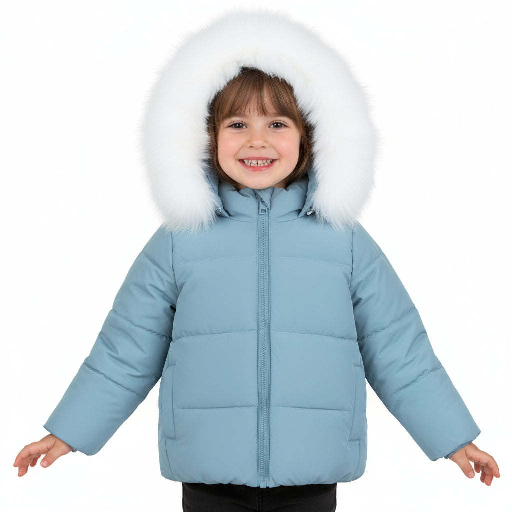 Pramie Little Boys Light Blue Jacket – Toddler & Infant Outerwear