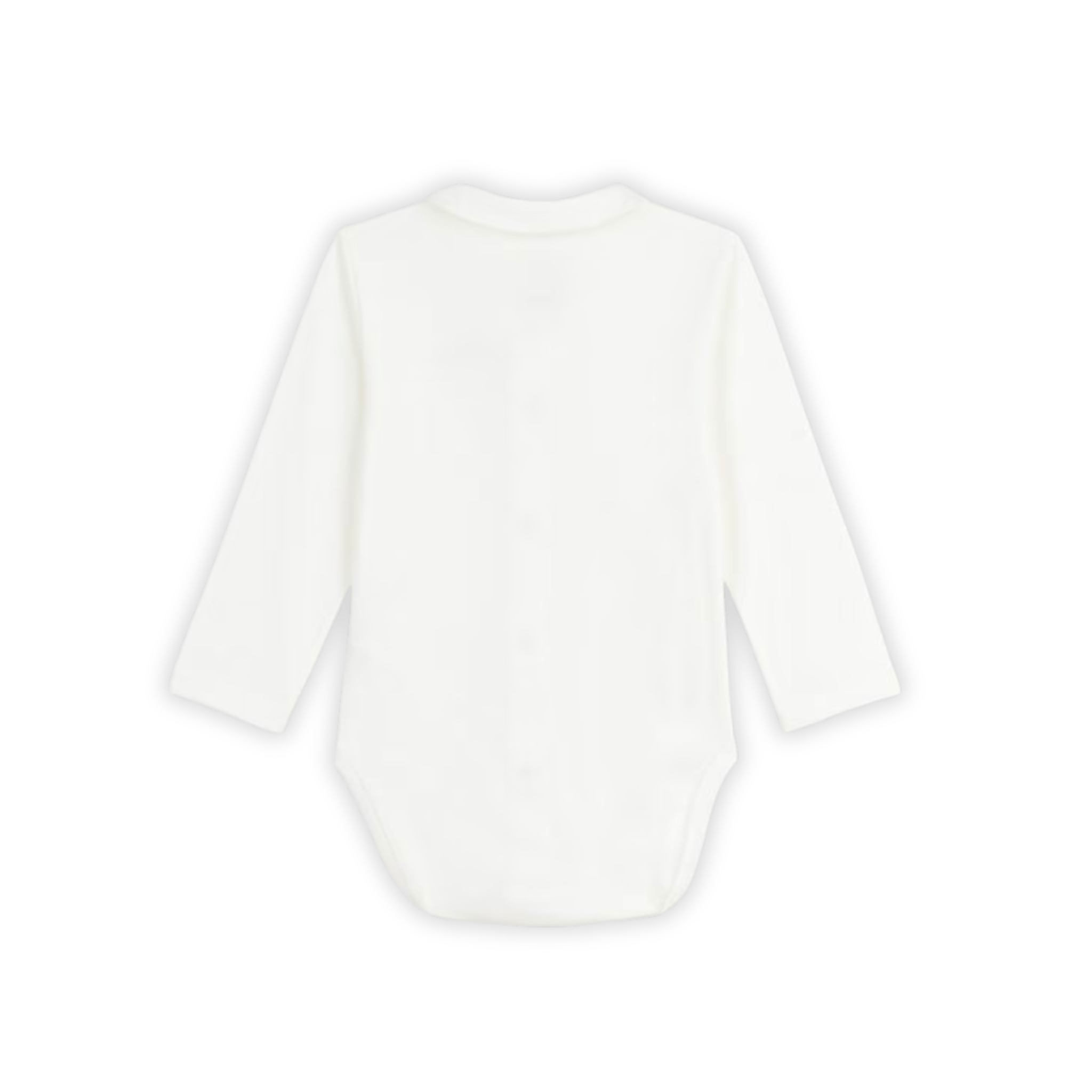 Petit Bateau | Embroidered-Collar Organic Baby Bodysuit