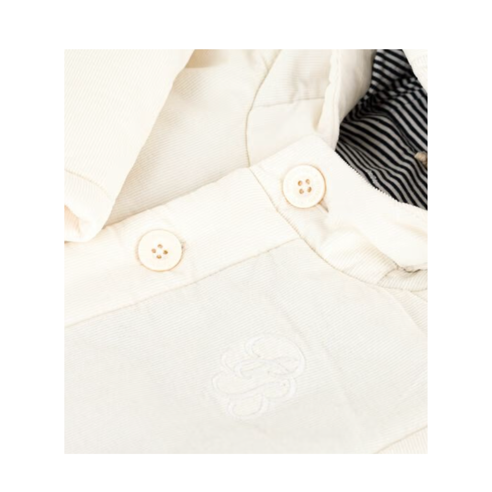 Petit Bateau | Hoodie Ivory Jacket