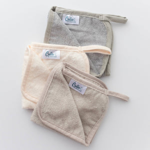 Calla & Friends - Washcloth Set: Petal Pink