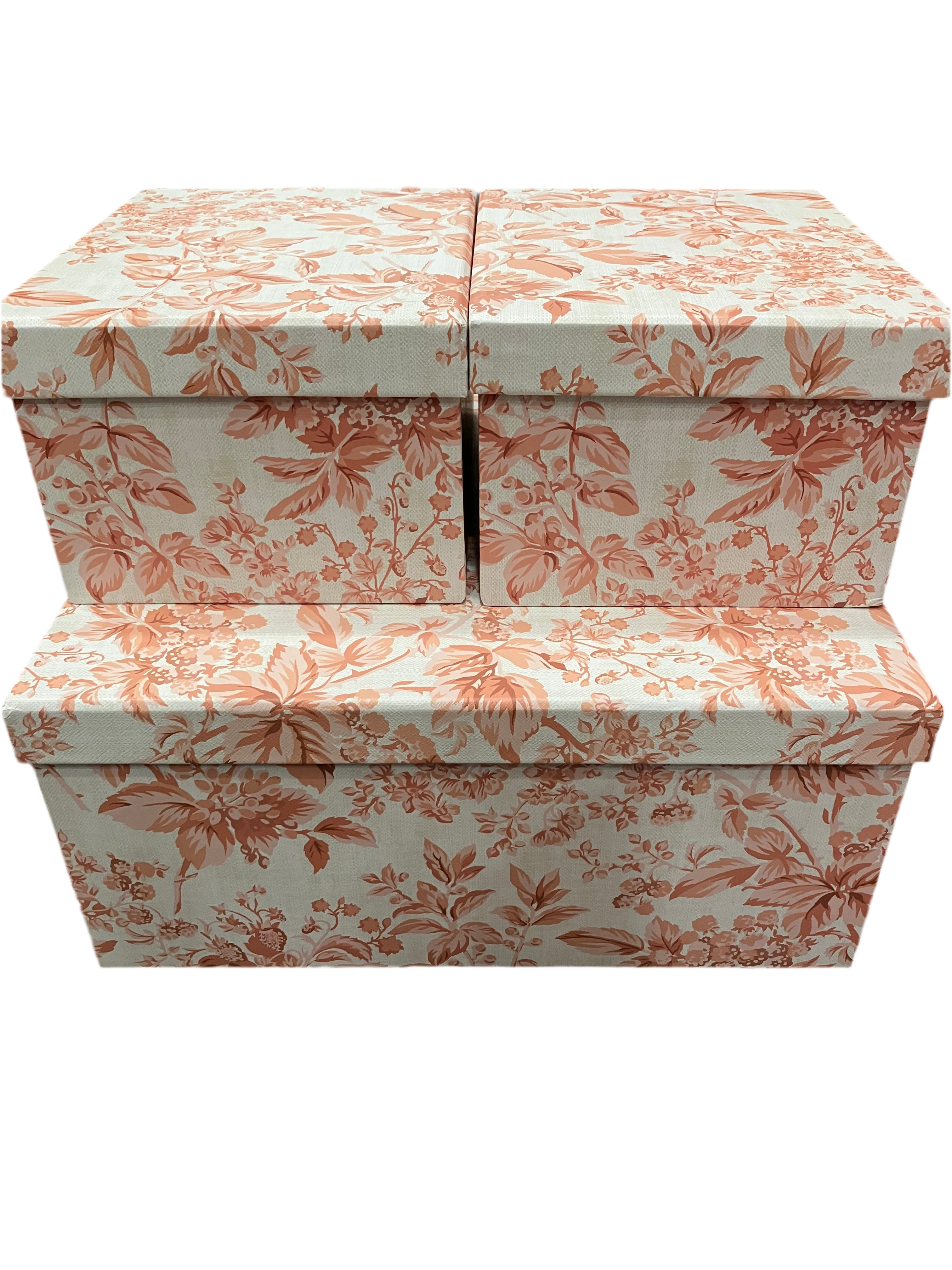 Pink Floral Gift Storage Box