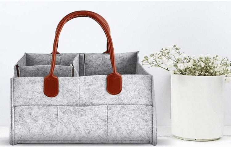 Felt Diaper Storage Organizer