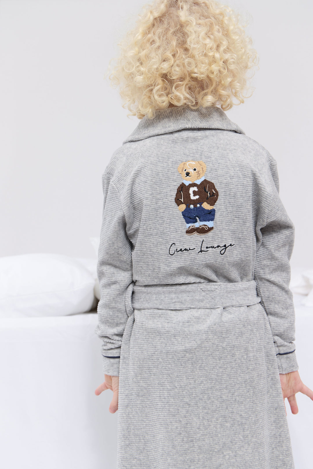 Crew Navy Bear Robe