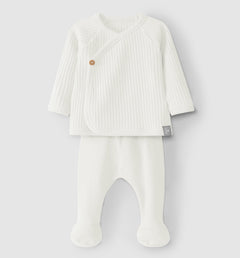 Snug White Rib Wrap Set