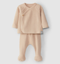 Snug Nude Pink Rib Wrap Set