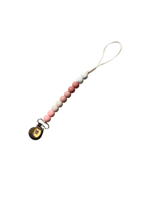 Three Hearts & Co. - Molly Petite Pacifier/Toy Clip: Ballet