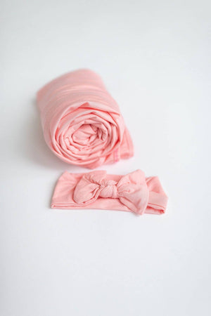 Stroller Society - Baby Blankets - Baby Swaddles - Baby Blanket for Girls, Boys: White / Swaddle and Hat