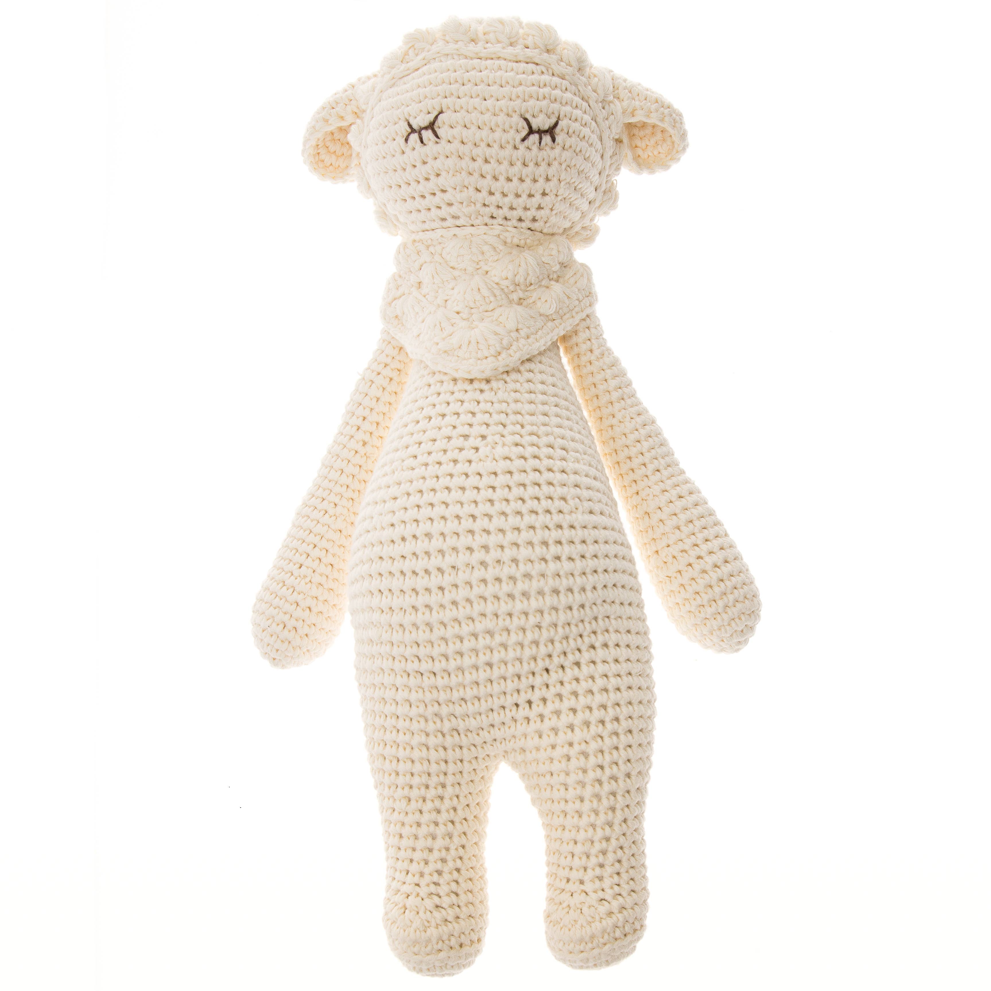 Hands Craft - Handmade Crochet Doll: Platinum Barbra the Softie