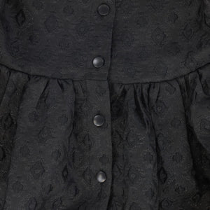 Bamboo - Textured Brocade Waisted Jumper