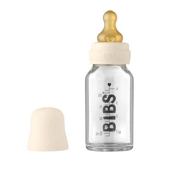 BIBS Baby Glass Bottle Complete Set 110ml