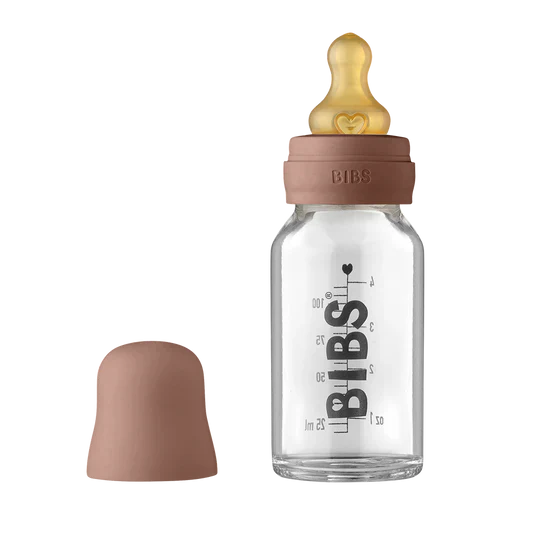 BIBS Baby Glass Bottle Complete Set 110ml