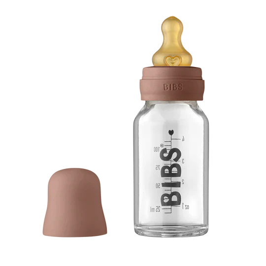 BIBS Baby Glass Bottle Complete Set 110ml