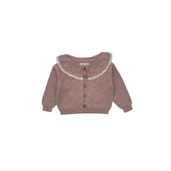 Li + Me Pale Rose Voile Cardigan 3 Pc Set