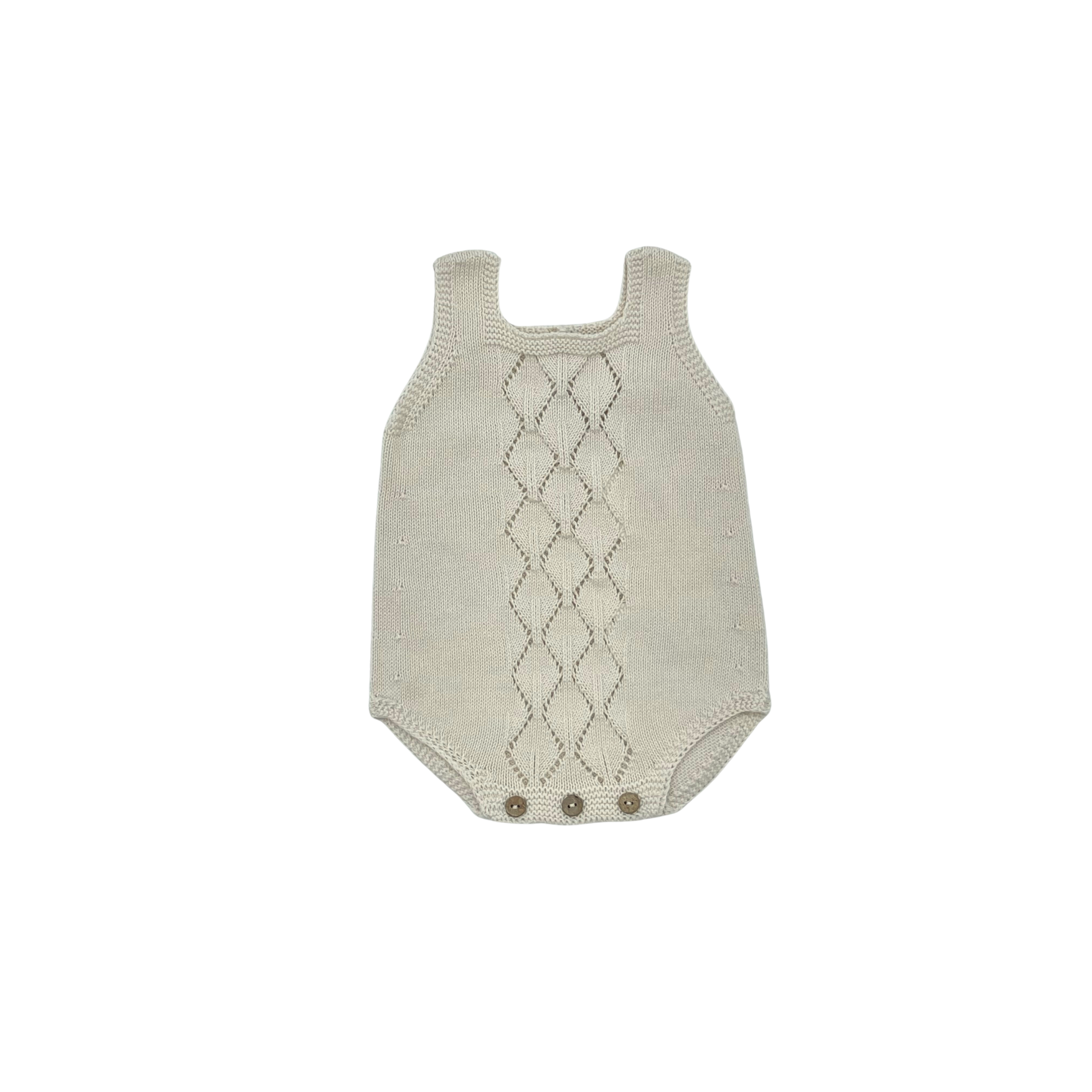Li + Me Cream Rhodes Knit Bubble
