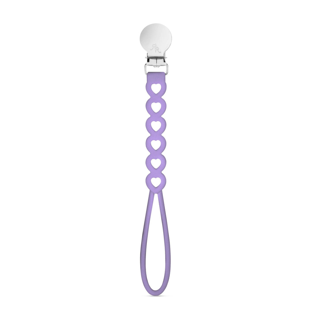 Ryan & Rose - Hart Cutie Clip (Pacifier Clip): Mauve