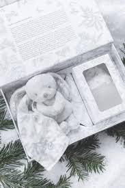 Tartine et Chocolat Toille Gift Set Bottle + Doudou Grey