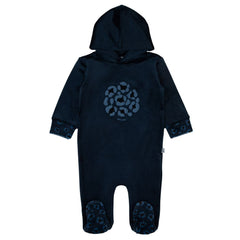 Miss Mini Boys Sherpa Hoodie Footie
