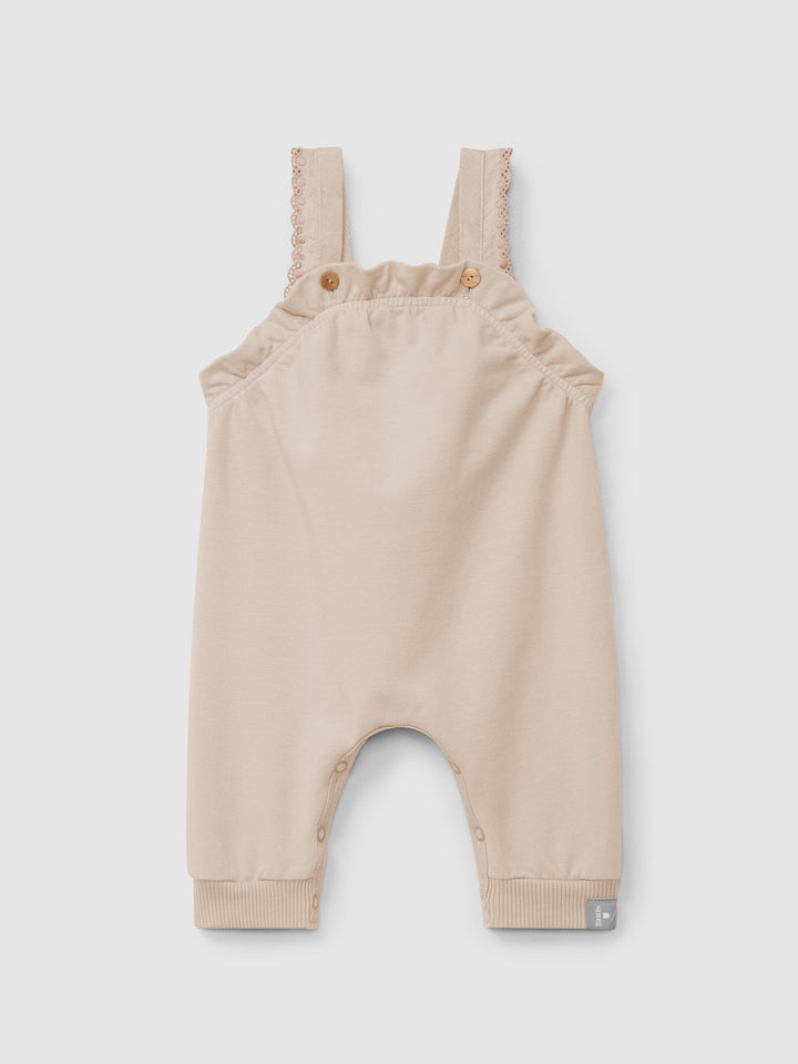Snug Pale Pink Ruffle Overall