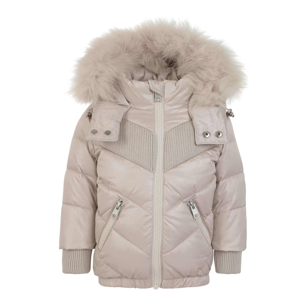 Pramie Boys Light Beige Chevron Jacket