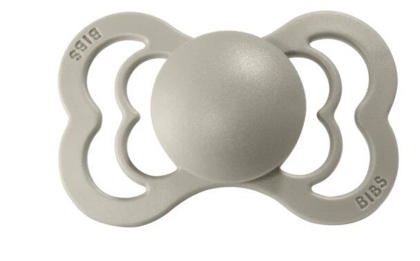 bibs pacifier supreme silicone black pack of 1