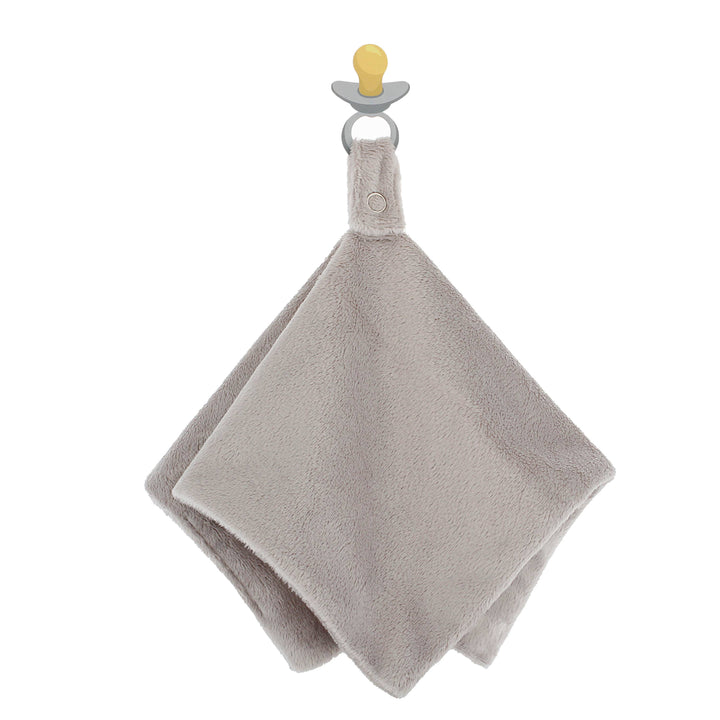 Doodalou - Super Soft Velboa Pacifier Blanket: Light Blue