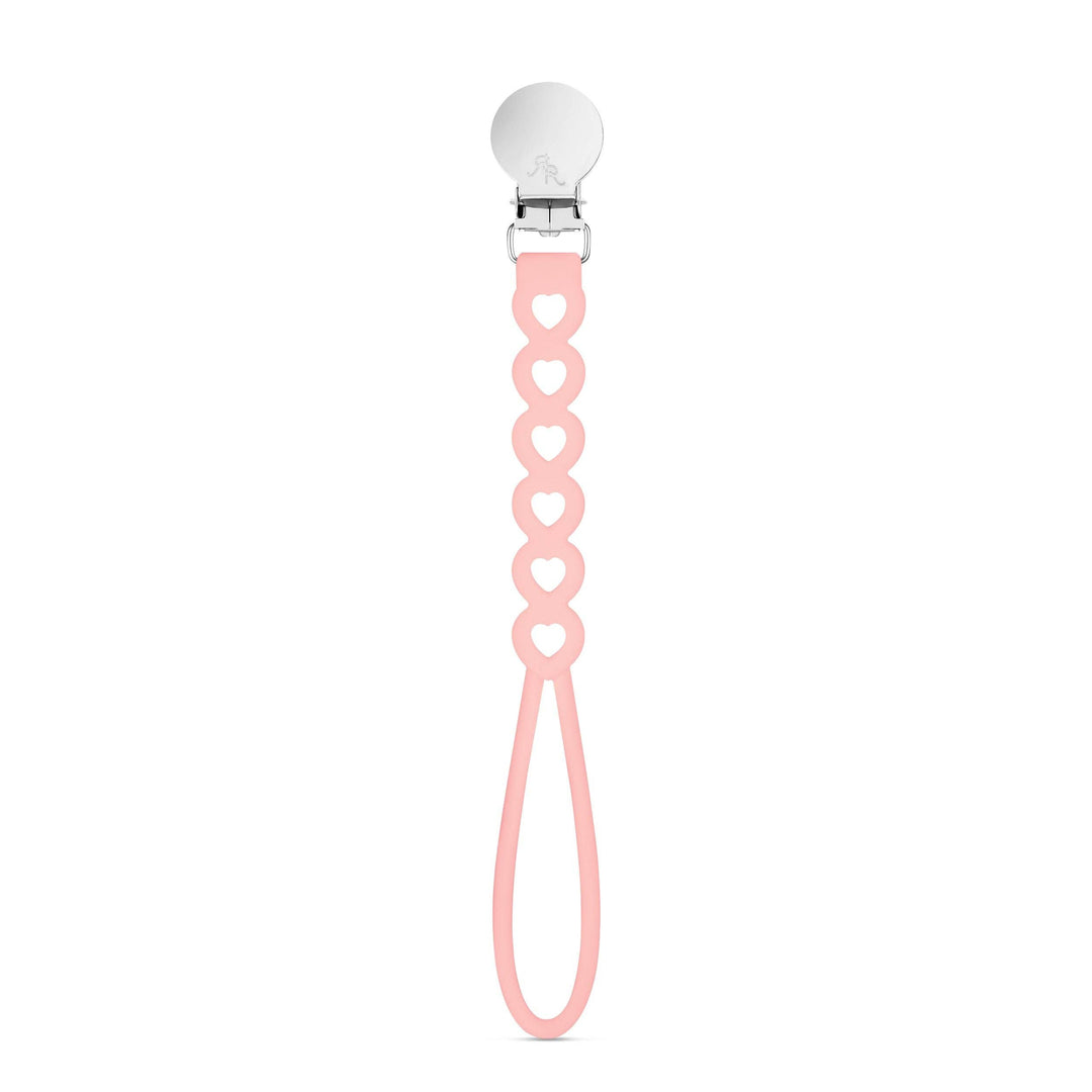 Ryan & Rose - Hart Cutie Clip (Pacifier Clip): Mauve