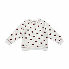 Antebies Girls Hearts Sweatshirt- G PJ 29843