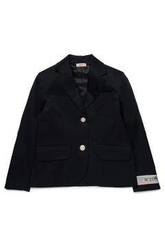 N°21 Kids Logo Patch Embellished Buttons Blazer
