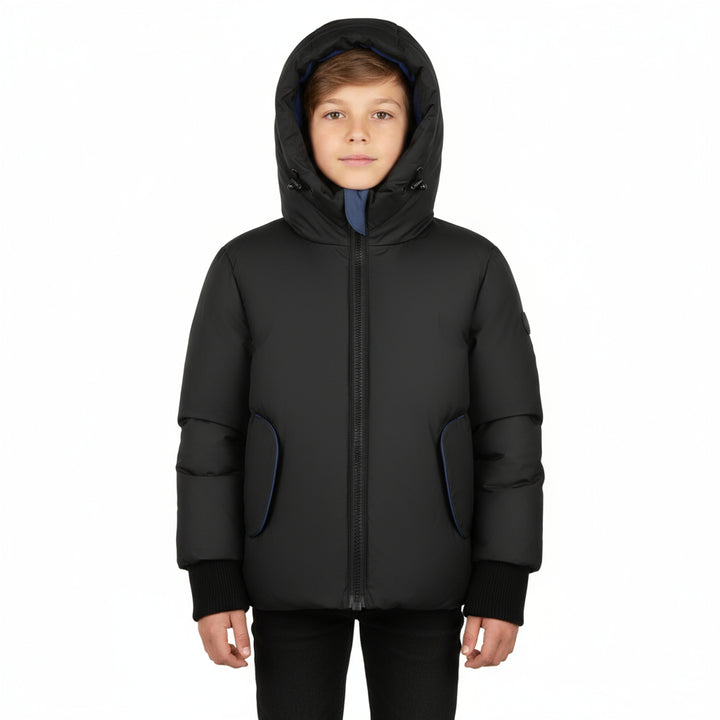 Pramie Blue Contrast Jacket (18M–16Y) | Stylish Lightweight Kids’ Outerwear