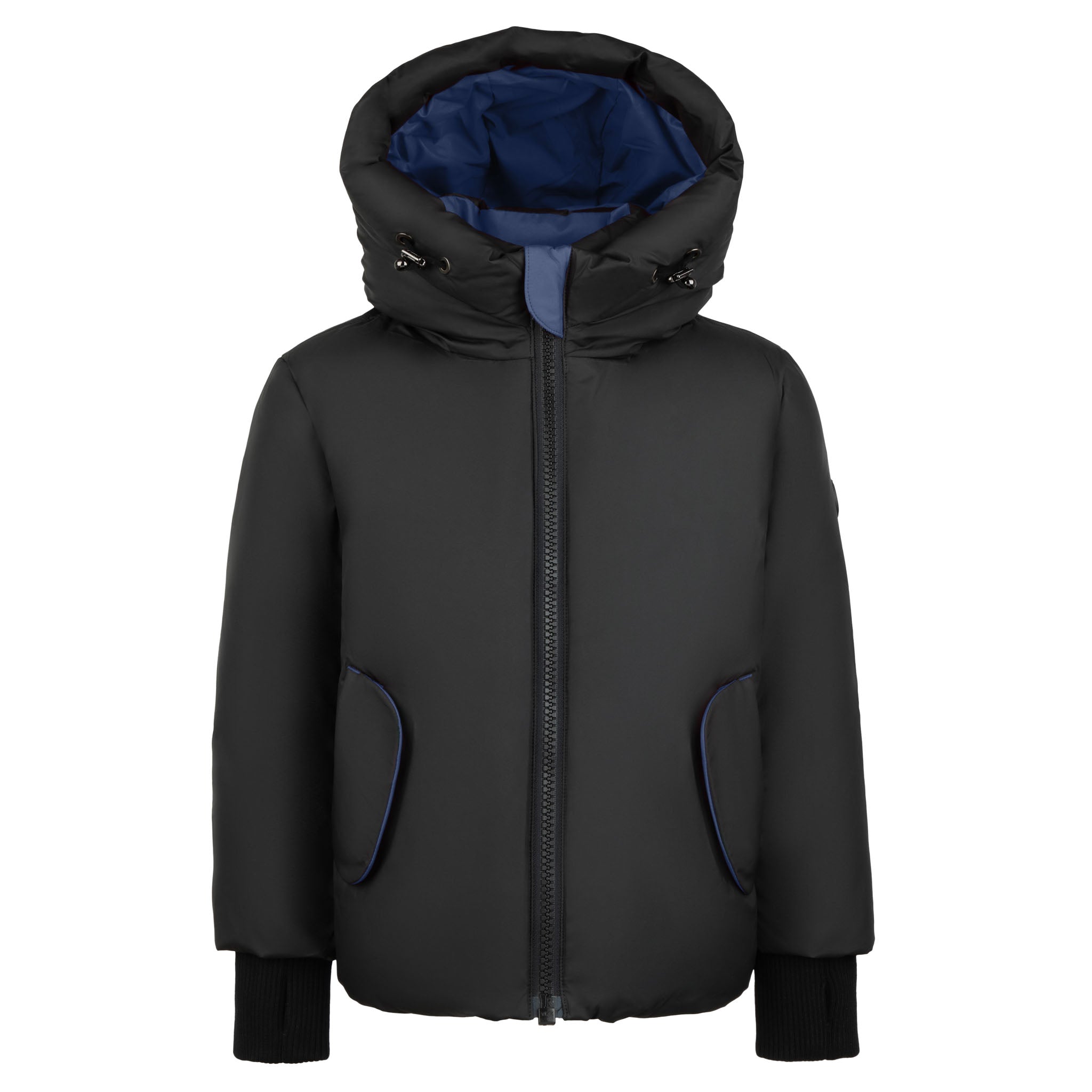 Pramie Blue Contrast Jacket (18M–16Y) | Stylish Kids’ Outerwear