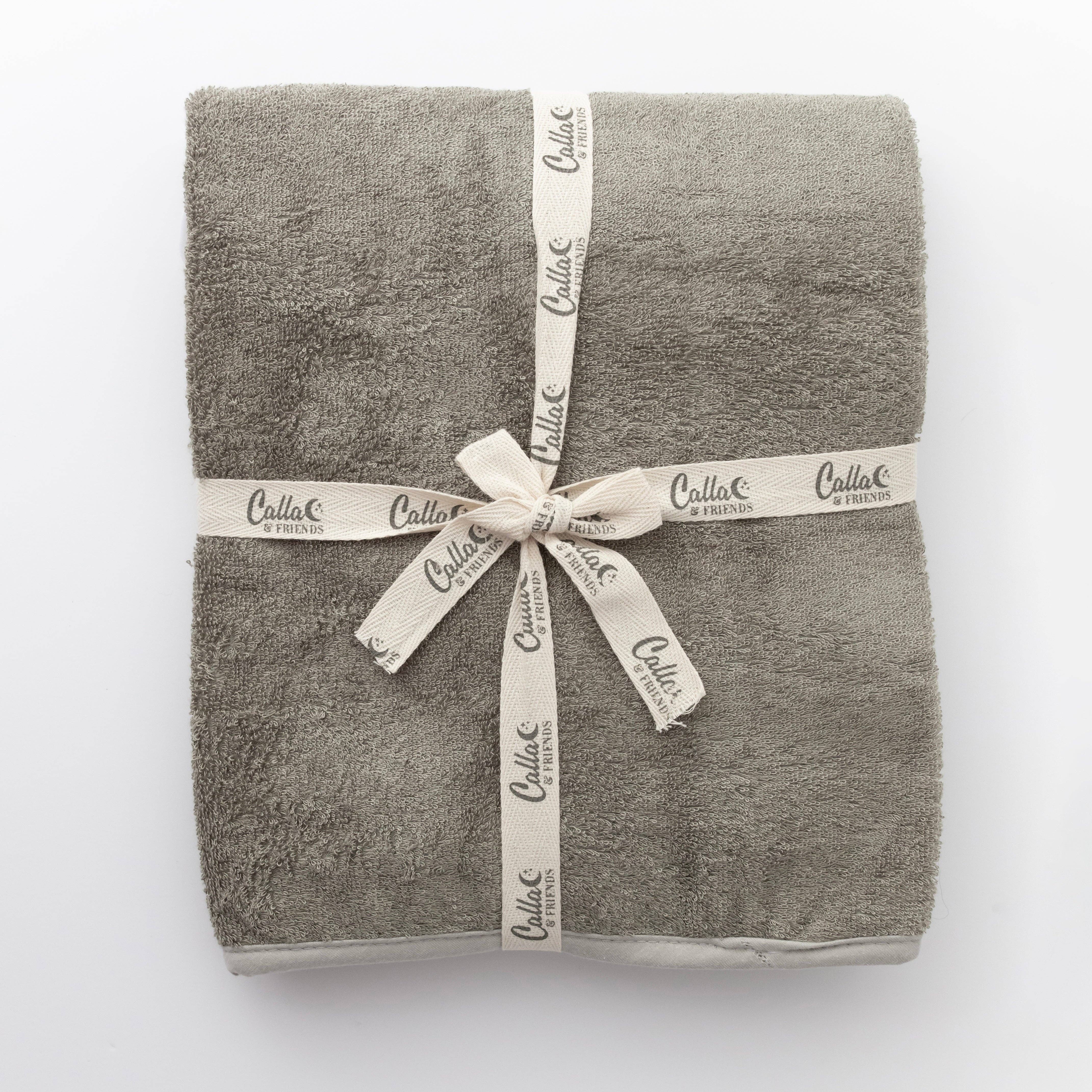 Calla & Friends - Hooded Bath Towel: Powder Blue