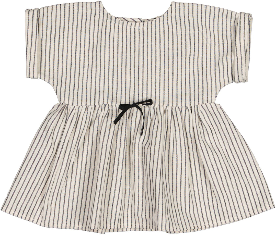 Cotton Little Things
- Striped Short-sleeved dress with bow