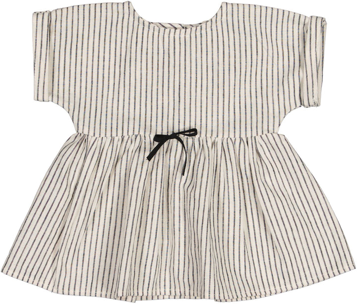 Cotton Little Things
- Striped Short-sleeved dress with bow