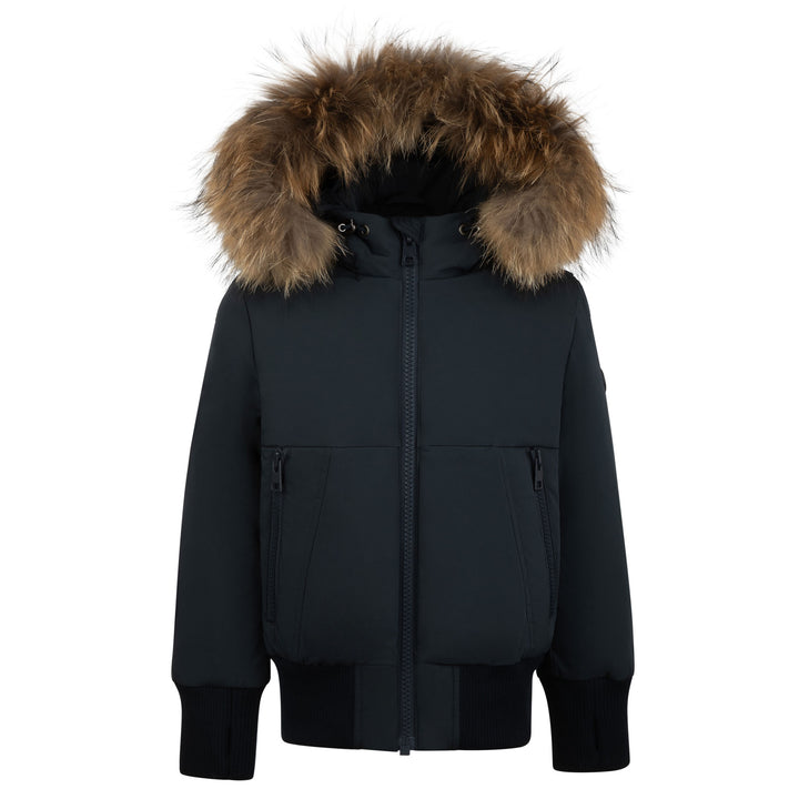 Pramie Boys Matte Navy Jacket | Stylish, Warm & Comfortable Outerwear