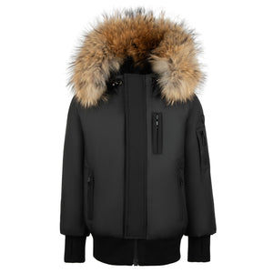 pramie boys black jacket classic outerwear
