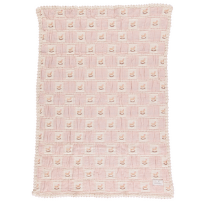 Bebe Organic Rocking Horse Patchwork Blanket