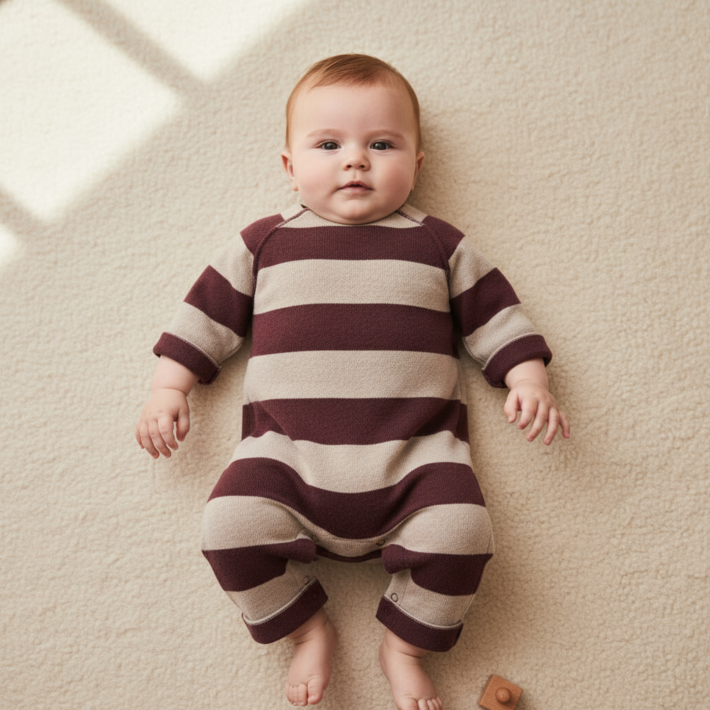 1+ in the Family Baby Knit Jumpsuit