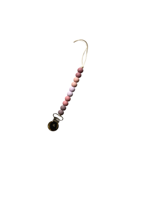 Three Hearts & Co. - Molly Petite Pacifier/Toy Clip: Ballet