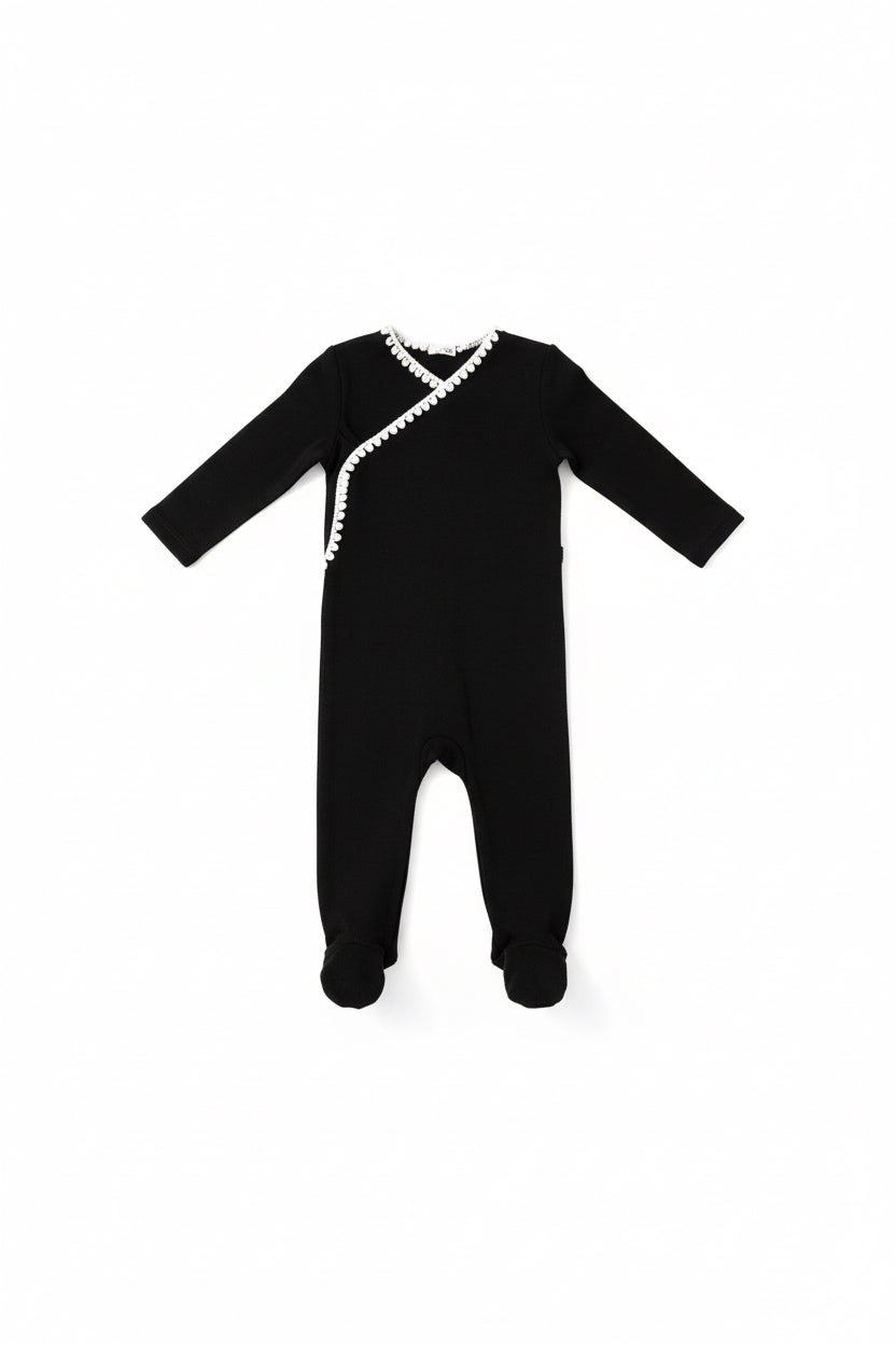 Seal - Baby Boys Stitching Stretchie