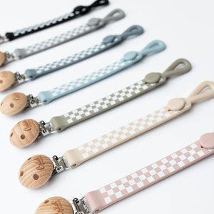 Calla & Friends - Nash Everything Clip - Checkered: Slate Blue