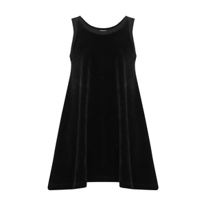 parni black velour short jumper