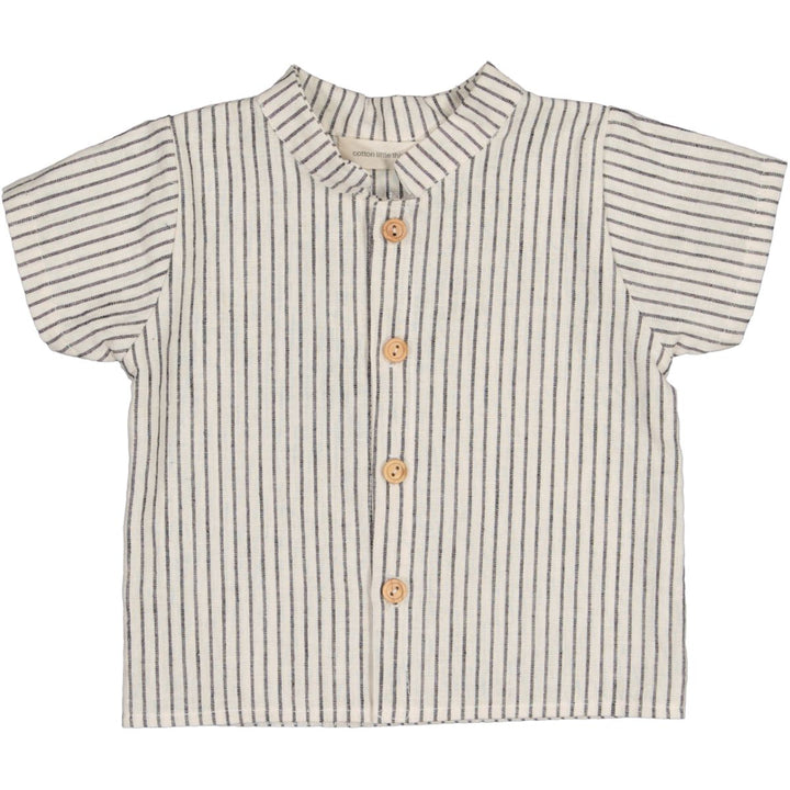 Cotton Little Things
 - Striped Short-sleeved Shirt