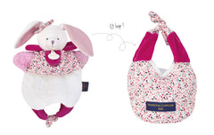 Doudou Et Compagnie - Reversible Bunny Puppet / Carry Bag