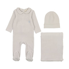 Mema Knits Cloud Picot Edge 3 Pc  Set