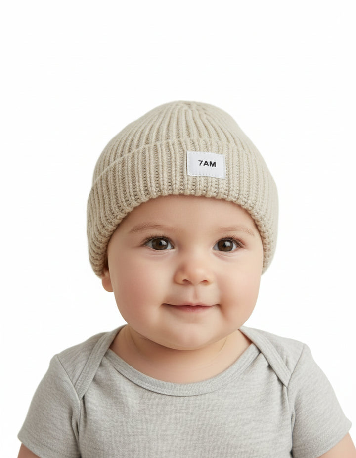 7AM Enfant Chunky Beanie – Cozy Winter Knit Hat for Kids