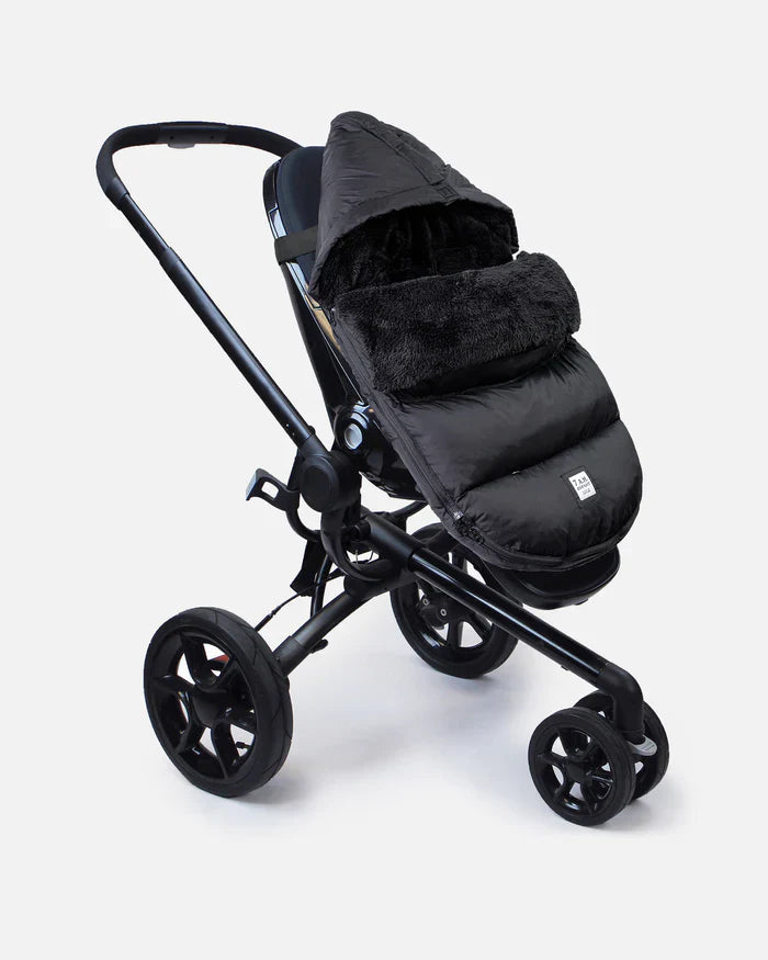 7AM Enfant Black PlushPOD – Ultra-Warm Baby Stroller Cover